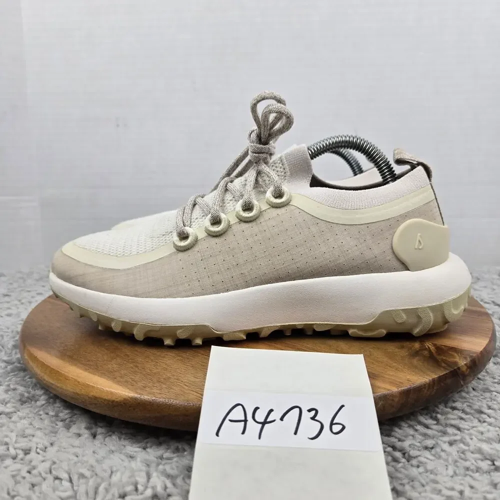 Allbirds Womens 9 Trail Runner SWT Stony Cream Low Top Athletic Running Shoe